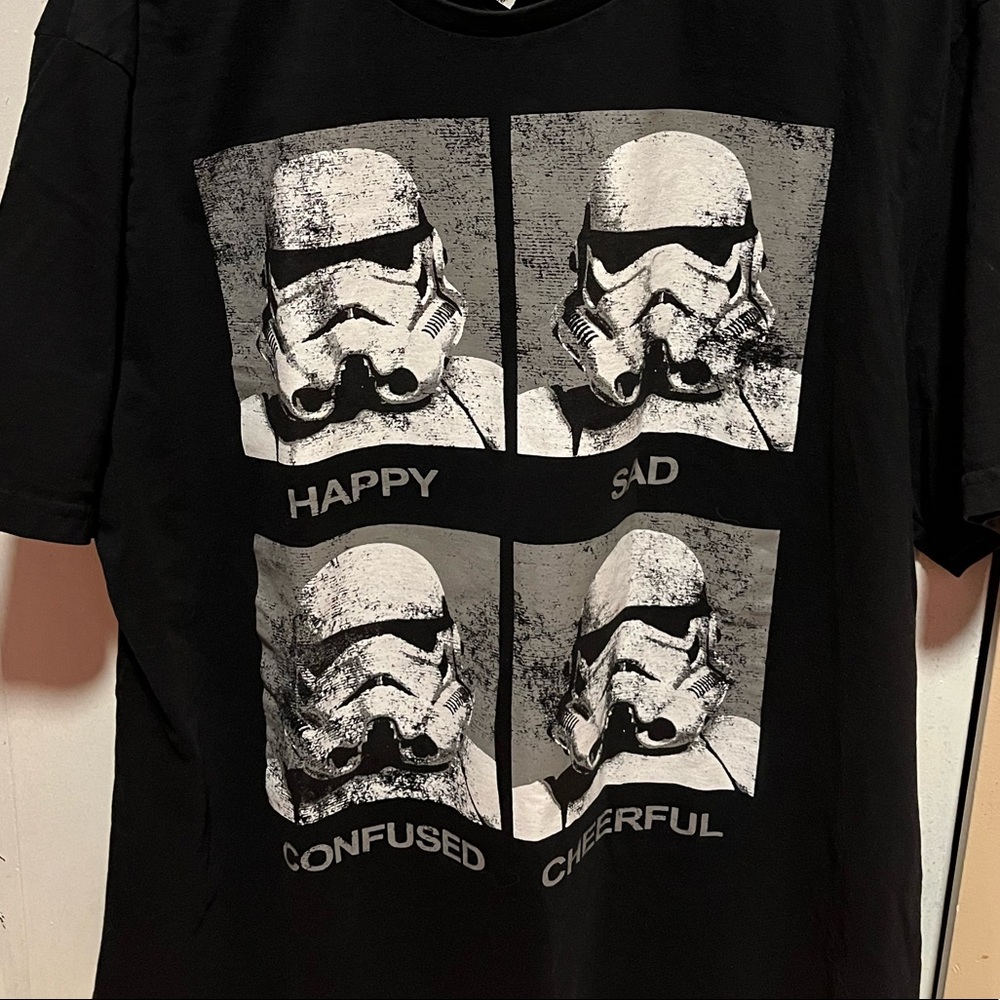 Starwars Stormtrooper Expressions Tee